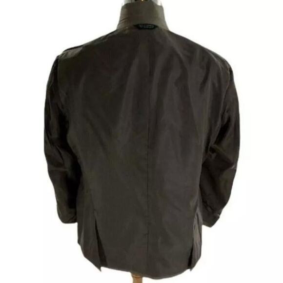 Haggar Jacket Mens 44 Notched Lapel Long Sleeve Flap Pockets Sport Coat Formal - Picture 5 of 8